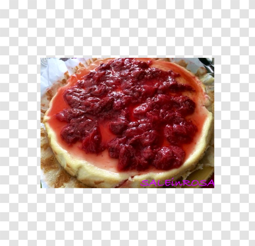Cranberry Sauce Cheesecake Tart - Ricotta Transparent PNG
