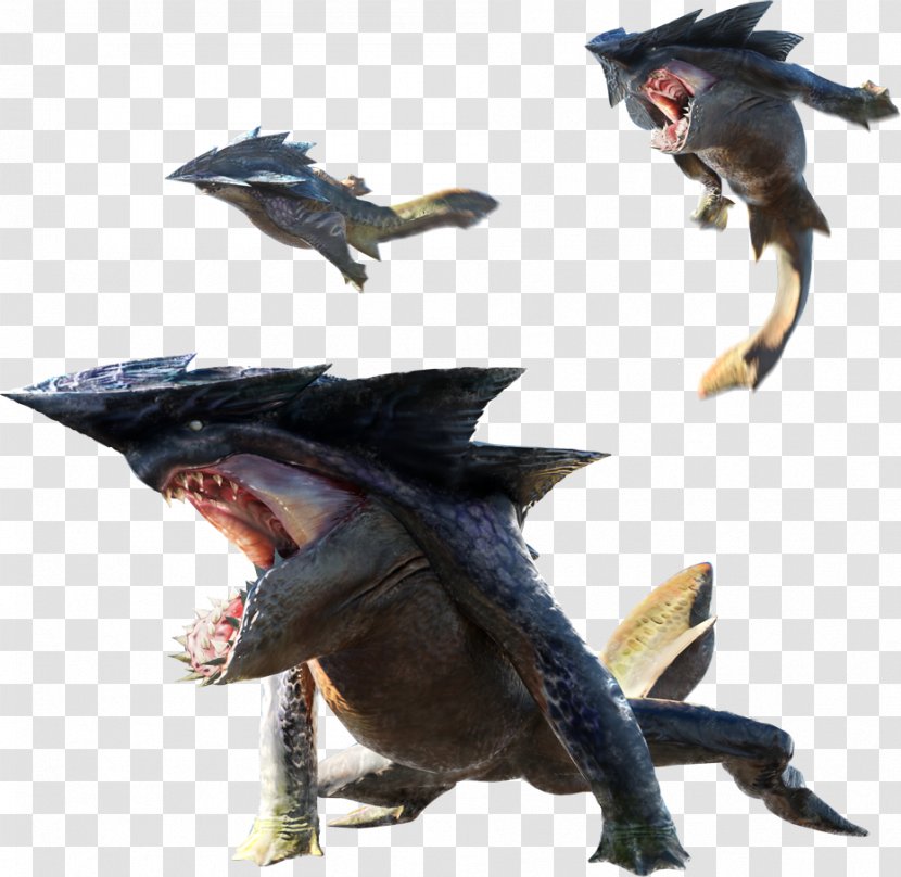 Monster Hunter 4 Frontier G 3 Ultimate Tri Hunter: World - BABY SHARK Transparent PNG