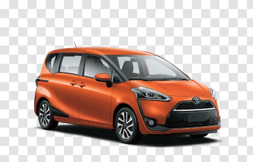 Toyota Sienta City Car Minivan - Brand Transparent PNG