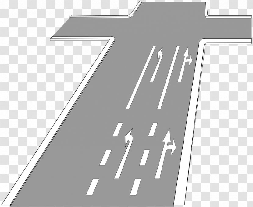 Traffic Sign Road Arrow Vehicle - Number - Curve Sloepe Transparent PNG