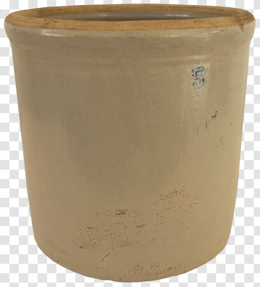 Crock Flowerpot Pottery Jar Stoneware - Lid Transparent PNG