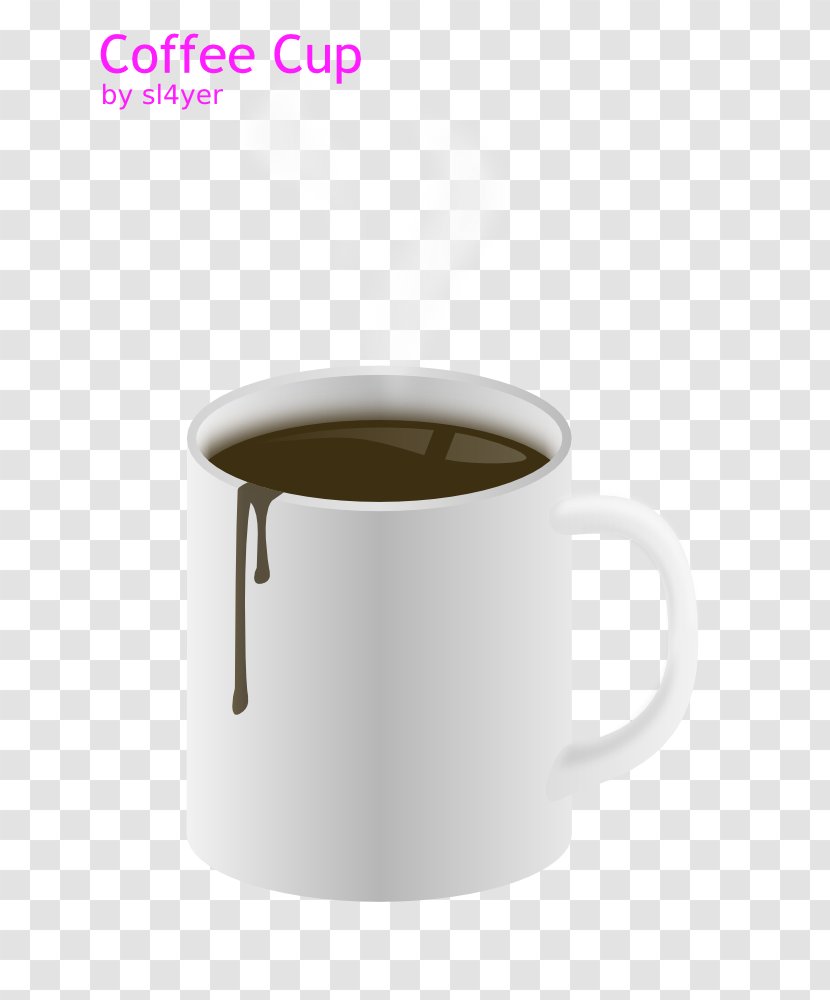 Coffee Cup Tea Mug Table-glass - Label Transparent PNG