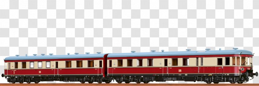 Railroad Car Passenger Train Locomotive Railcar - Model Building Transparent PNG