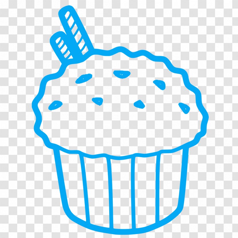 Birthday Cake Drawing - Confectionery - Food Muffin Transparent PNG
