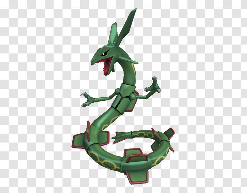 Pokémon Emerald Rayquaza Universe Nintendo - Figurine - Pixel Art Pokemon Transparent PNG
