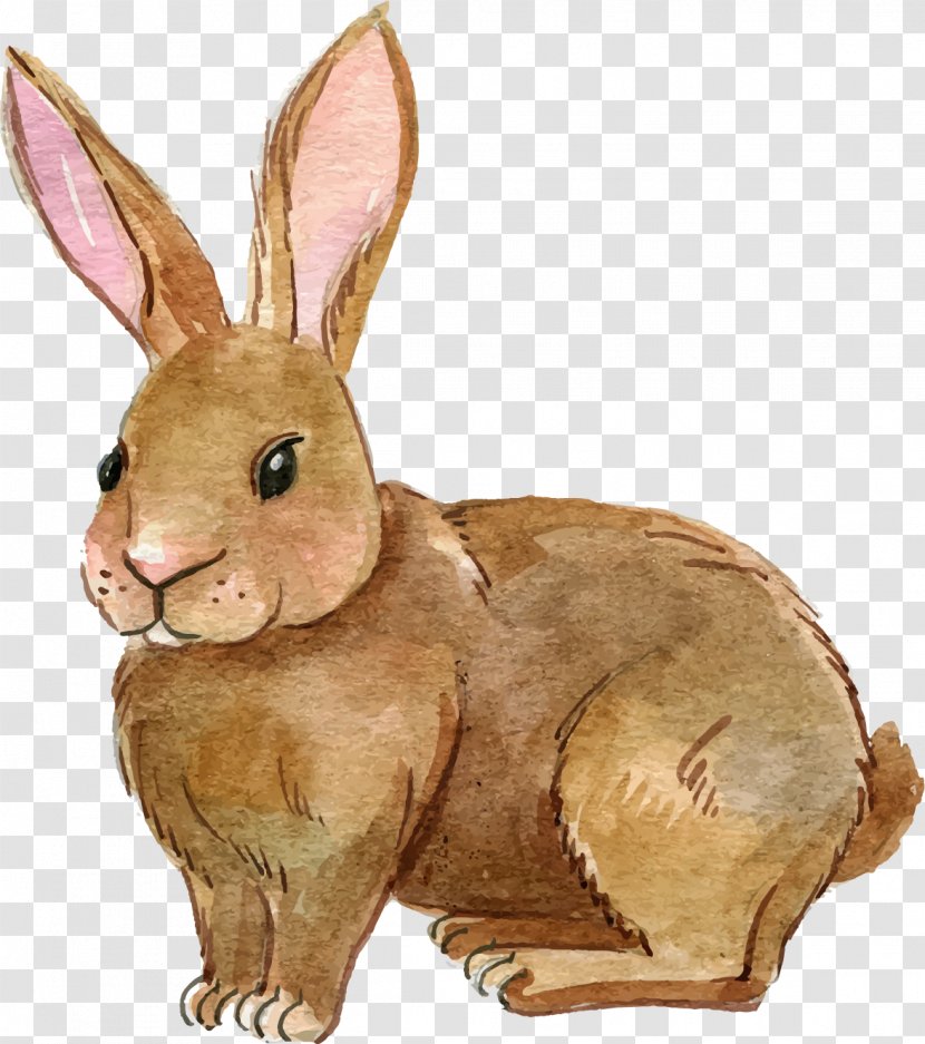 Easter Bunny Rabbit Egg Clip Art Transparent PNG