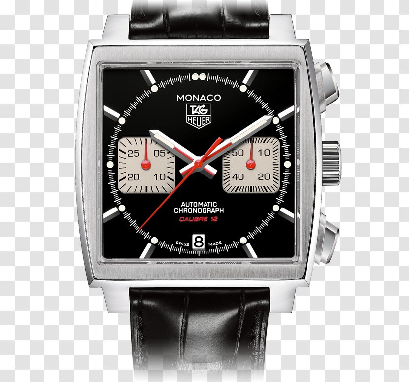 TAG Heuer Monaco Calibre 12 Watch Chronograph - Counterfeit - Steve's Mobile Clock Repairs Adelaide Transparent PNG