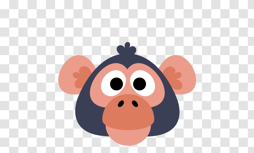 Sun Wukong Chimpanzee Mask Monkey Paper - Cartoon Transparent PNG