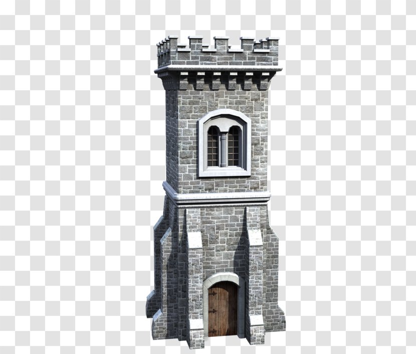 Castle Medieval Architecture Tower Building - Drawing Transparent PNG