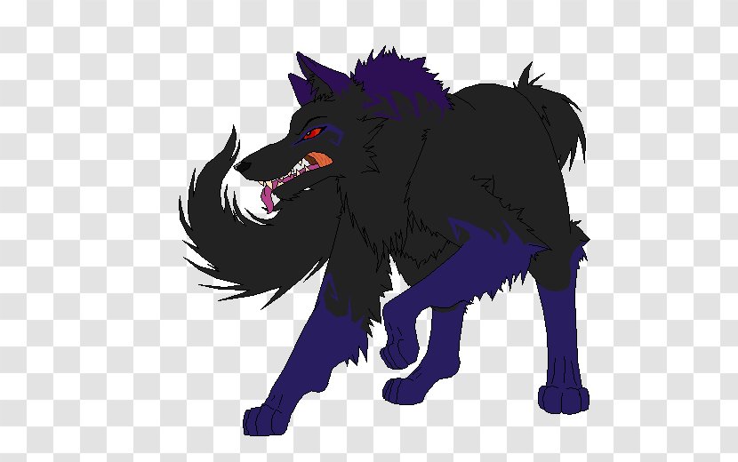 Dog Werewolf Cartoon Demon - Supernatural Creature Transparent PNG