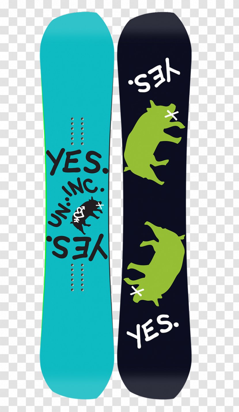 YES Snowboards Snowboarding Skateboard Freestyle - Snowboard Transparent PNG