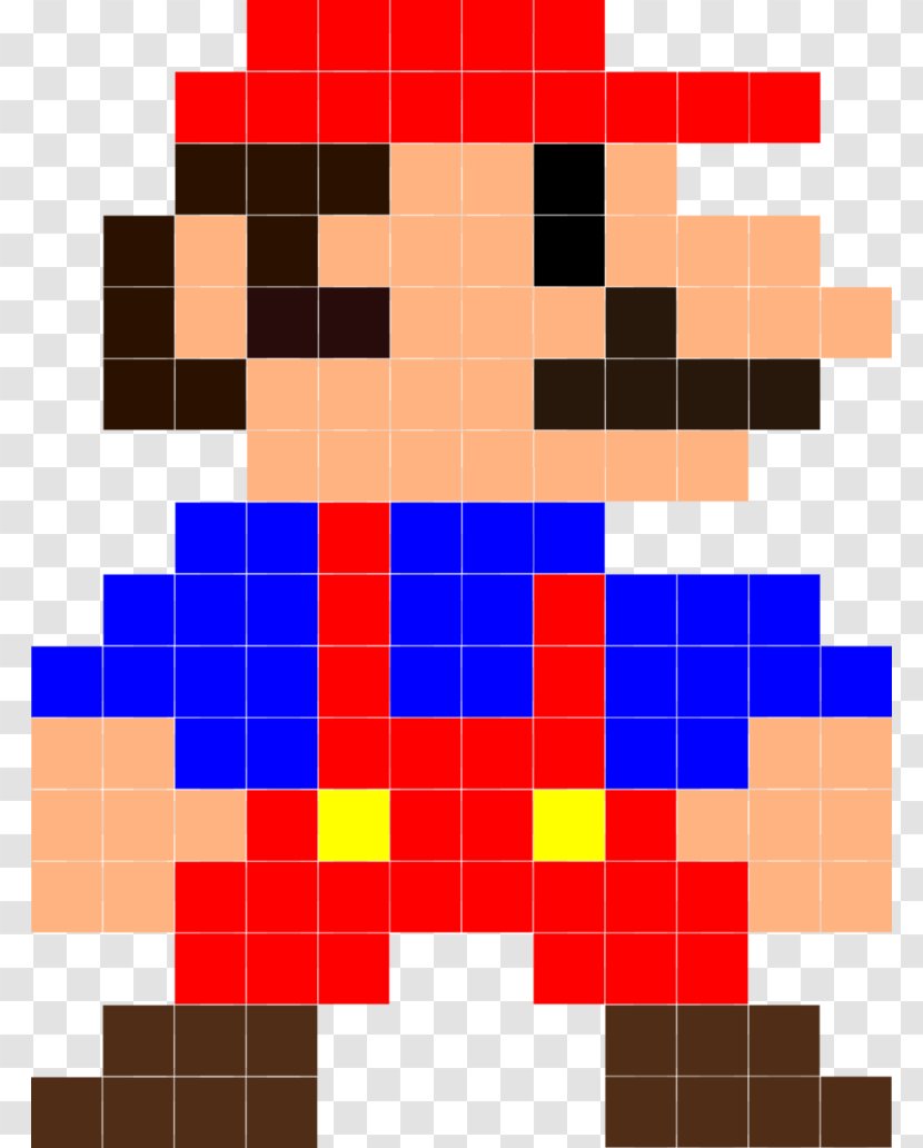 Super Mario Bros. 3 Luigi - Rectangle - Pixel Transparent PNG