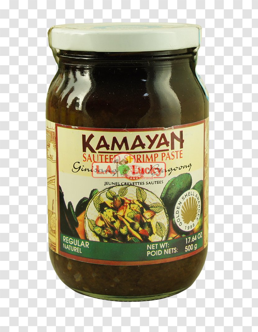 Chutney Shrimp Paste Filipino Cuisine Relish Pickling Transparent PNG