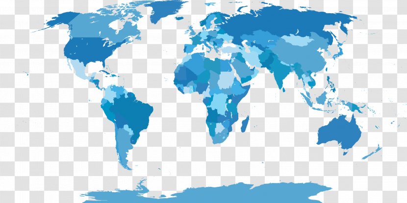 Globe World Map - Sky - Blue Of The Sub-regional Transparent PNG