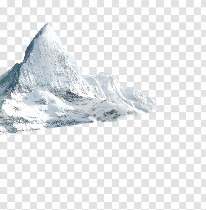 Download - Monochrome - Iceberg Transparent PNG