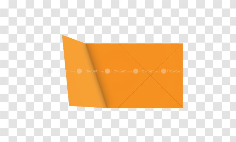 Rectangle - Yellow - Paper Star Transparent PNG