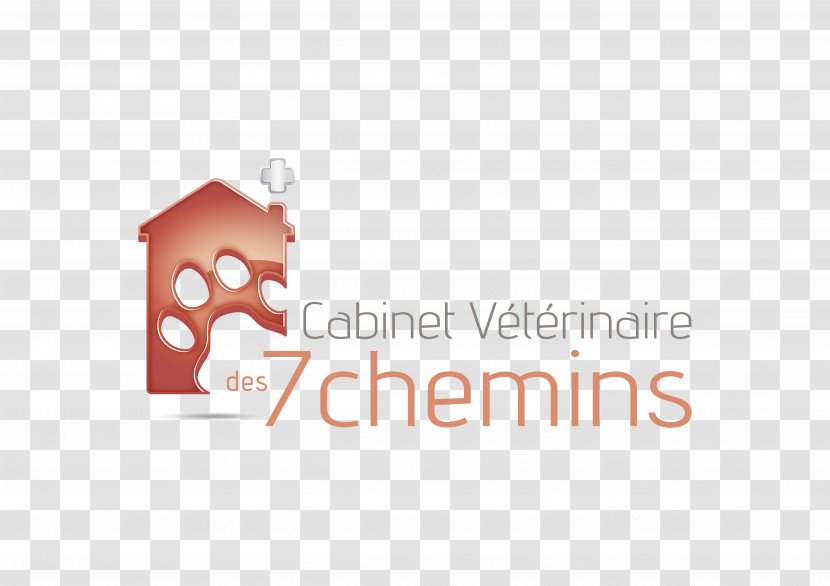 Les Sept Chemins Logo Brand Product Design Veterinarian - Vourles Transparent PNG