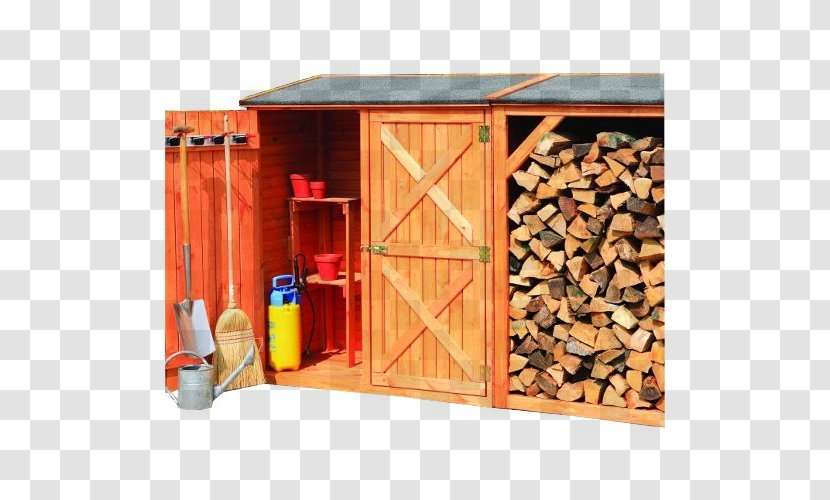 Shed Furniture Terrace Firewood Armoires & Wardrobes - Outdoor Structure - Lager Transparent PNG