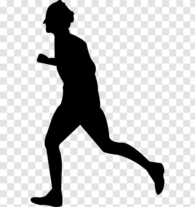 Running Silhouette Clip Art Transparent PNG