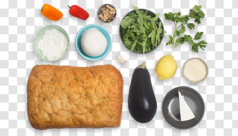 Vegetarian Cuisine Recipe Finger Food Vegetable - Focaccia Garlic Breadsticks Transparent PNG