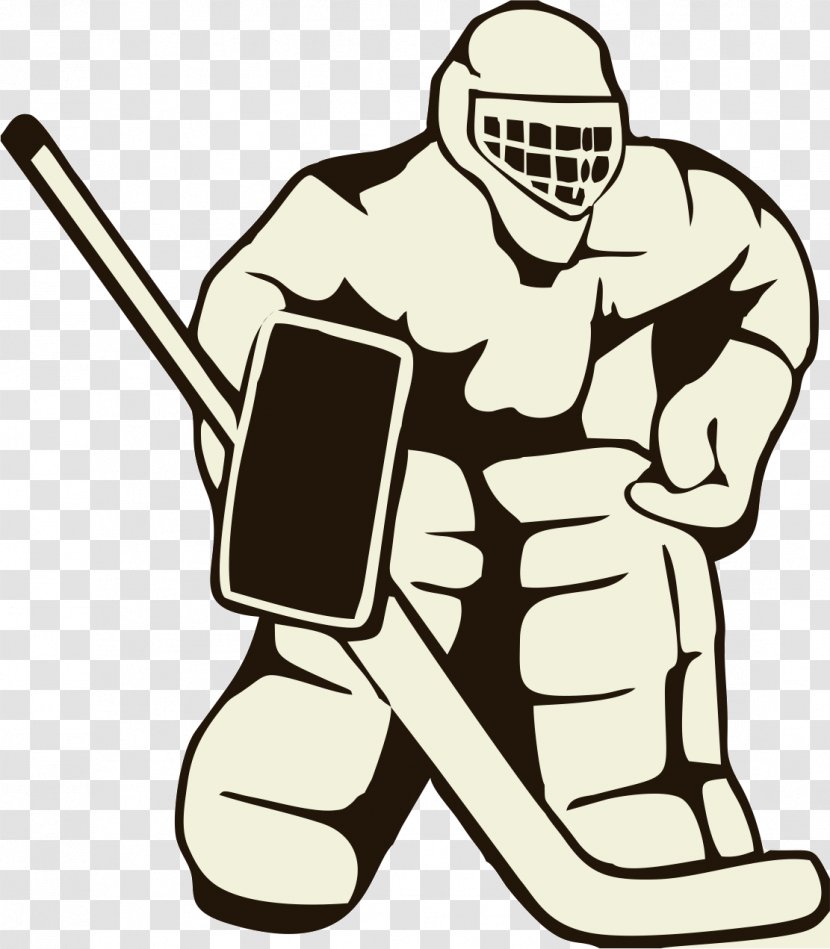 Ice Hockey Street Clip Art - Goaltender Transparent PNG