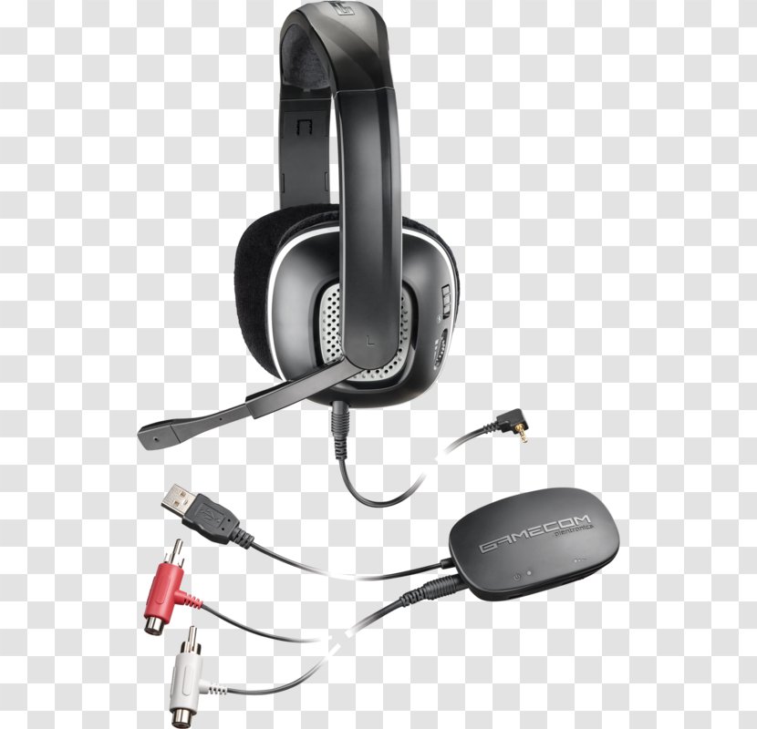 Headphones Xbox 360 Plantronics GameCom X95 Video Game Audio Transparent PNG