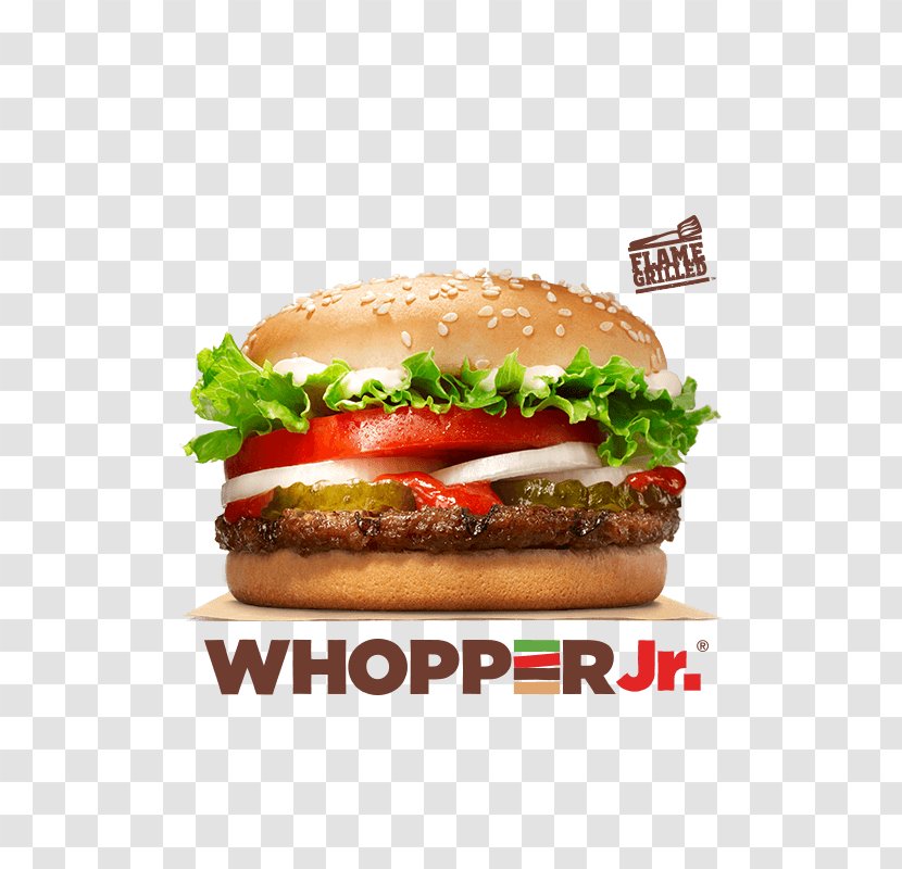 Whopper Hamburger Cheeseburger Big King Veggie Burger - Recipe Transparent PNG