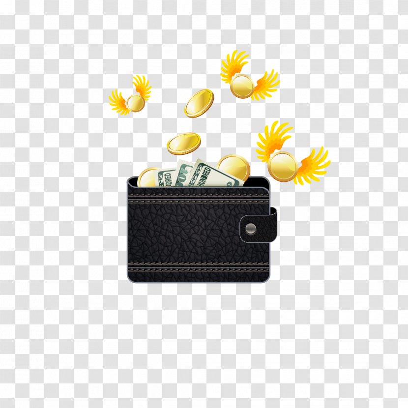 Money Coin Adobe Illustrator - Yellow - Wallet Free Download Transparent PNG