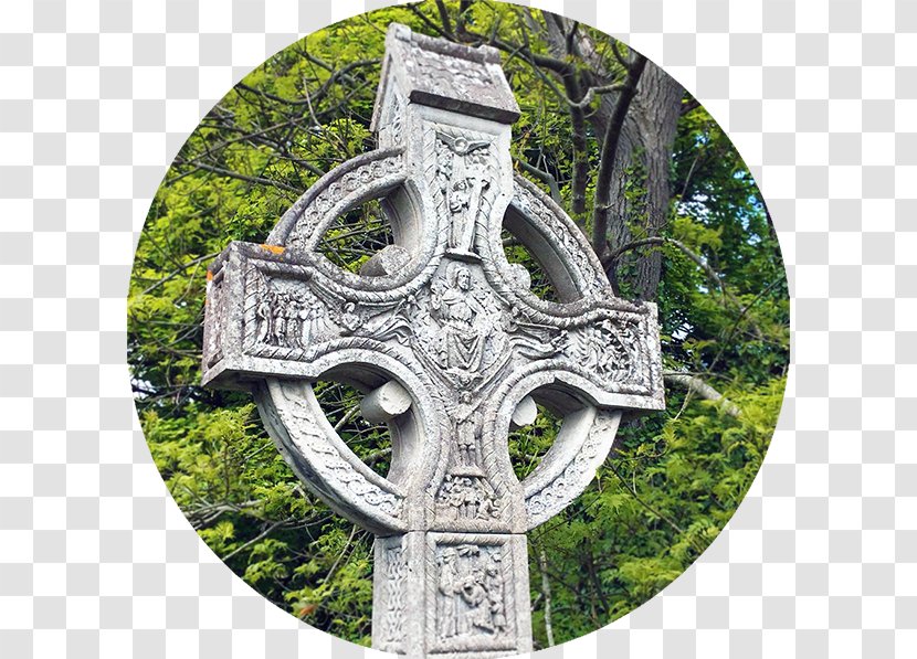 Celtic Cross Blessing Stone Celts - Symmetry - Christianity Transparent PNG