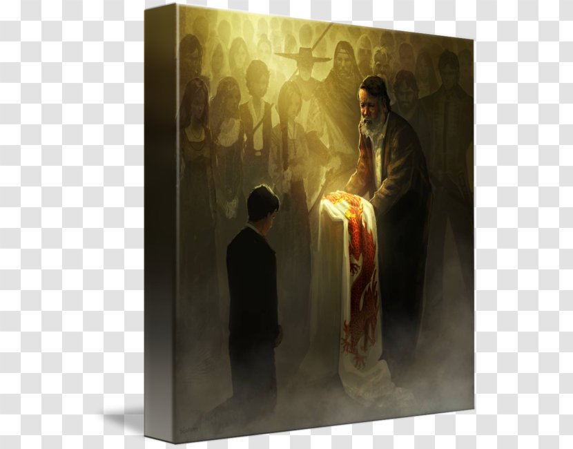 Modern Art Gallery Wrap Canvas Knight - Knighterrant Transparent PNG