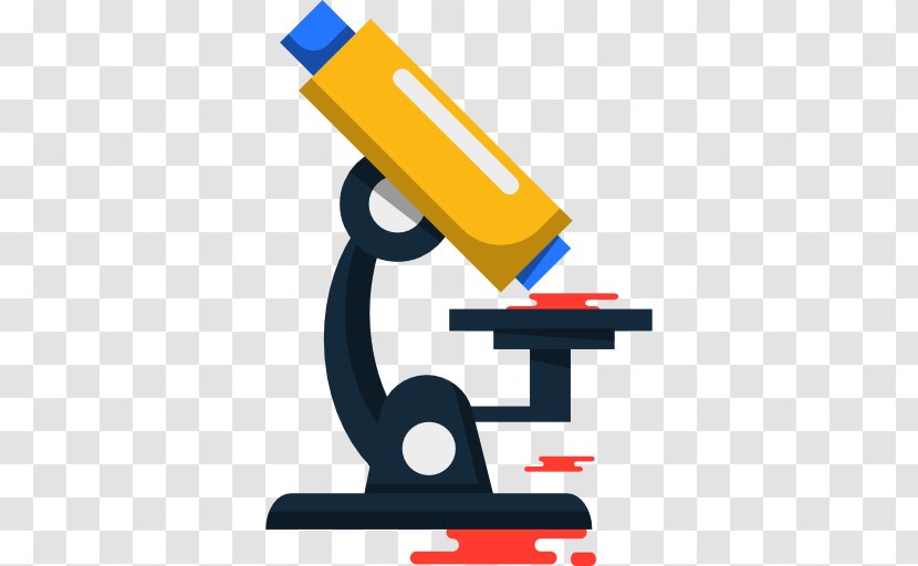 Microscope Icon - Yellow Transparent PNG