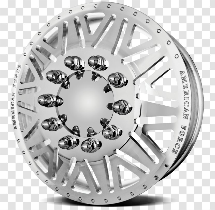 Alloy Wheel Rim Car Spoke - American Force Wheels Transparent PNG