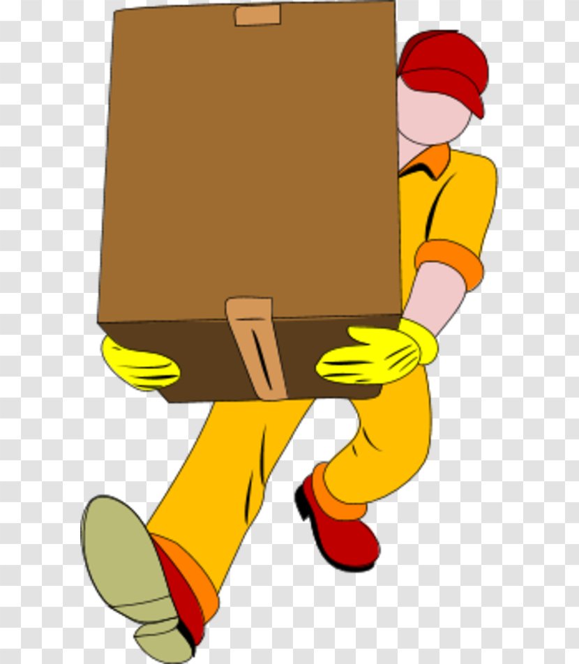 Royalty-free Clip Art - Yellow - Person Carrying Cliparts Transparent PNG