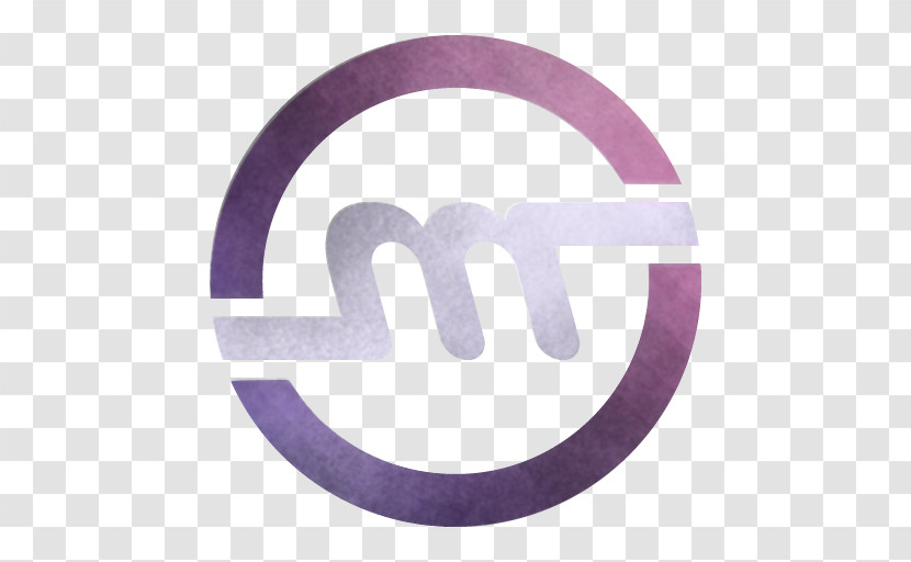 Violet Purple Logo Circle Font Transparent PNG
