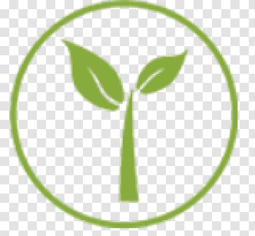 Green Leaf Logo - Smile Plant Stem Transparent PNG