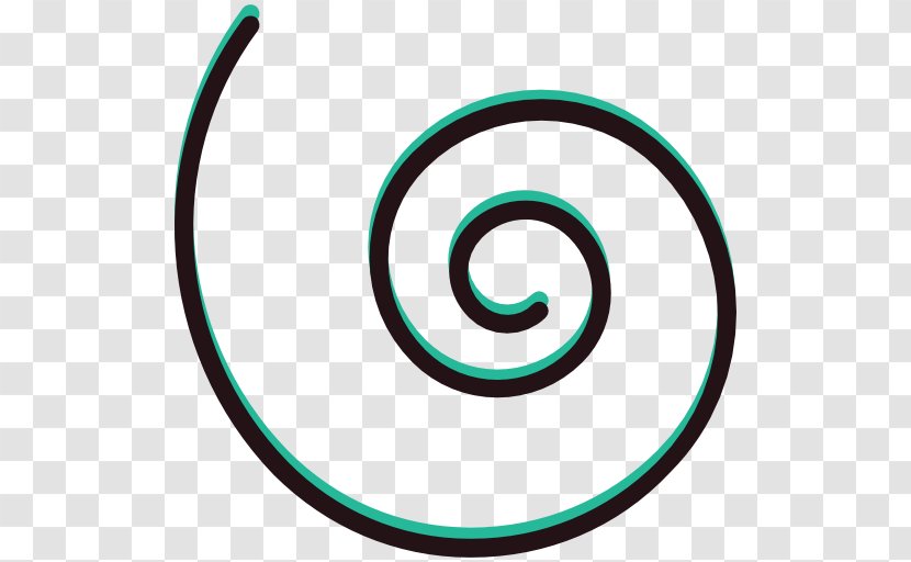 Spiral Circle Shape Line Clip Art - Icon Design - Vector Transparent PNG