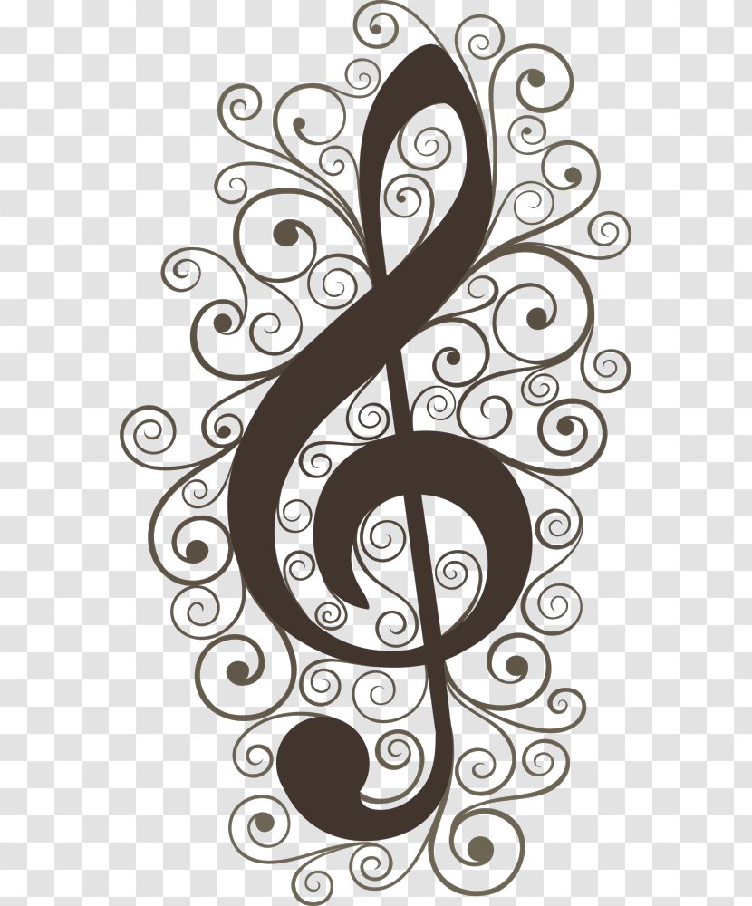 Musical Note Notation Clef Vector Graphics Clip Art - Frame Transparent PNG