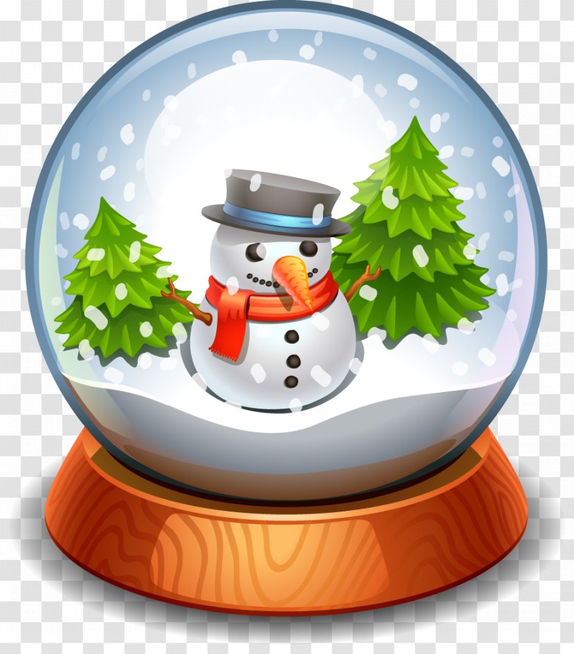 Christmas Tree Decoration Snowman Wallpaper - Product - Application Element Vector Material Transparent PNG