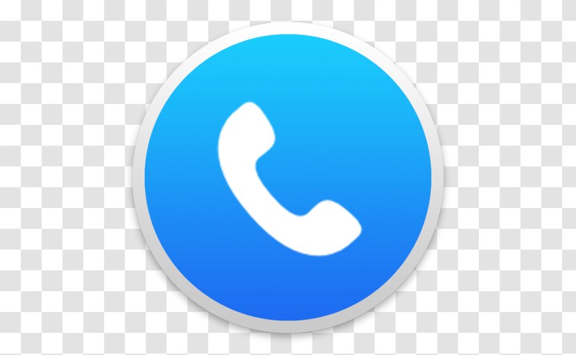 Call-recording Software Telephone Call - Blue - Ji Gong Transparent PNG