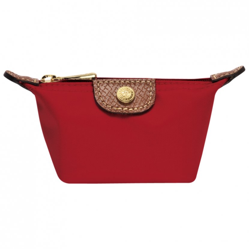 Handbag Coin Purse Longchamp Wallet Pliage - Red Transparent PNG