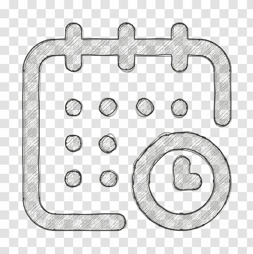 Calendar Icon & Date - Hardware Accessory Transparent PNG