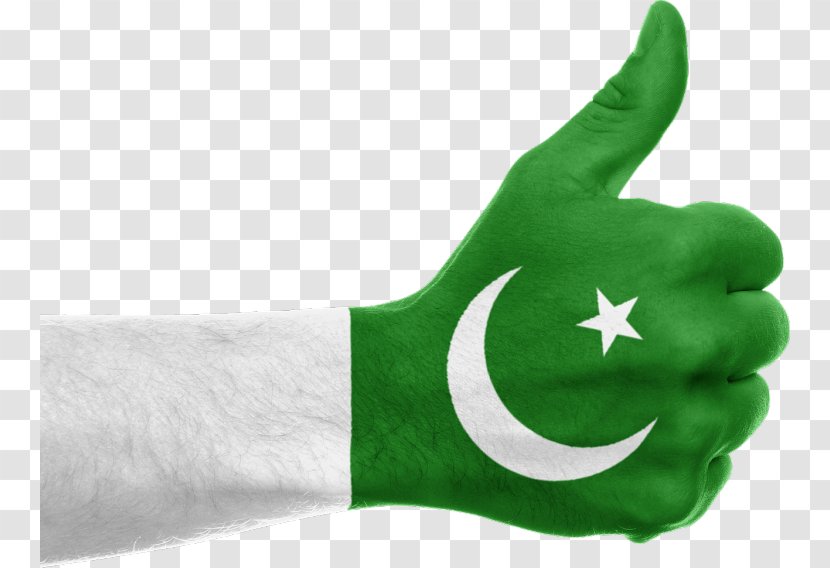 Flag Of Pakistan Independence Day Pakistanis - Finger Transparent PNG