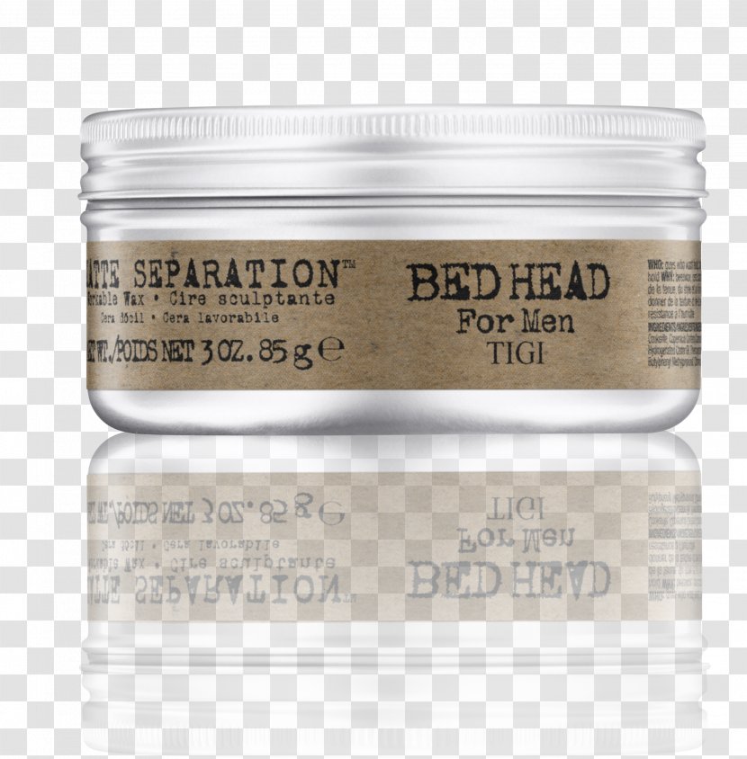 Bed Head For Men MATTE SEPARATION Workable Wax Cosmetics Hair - Cream - Italian Ceramic Lemon Tree Transparent PNG