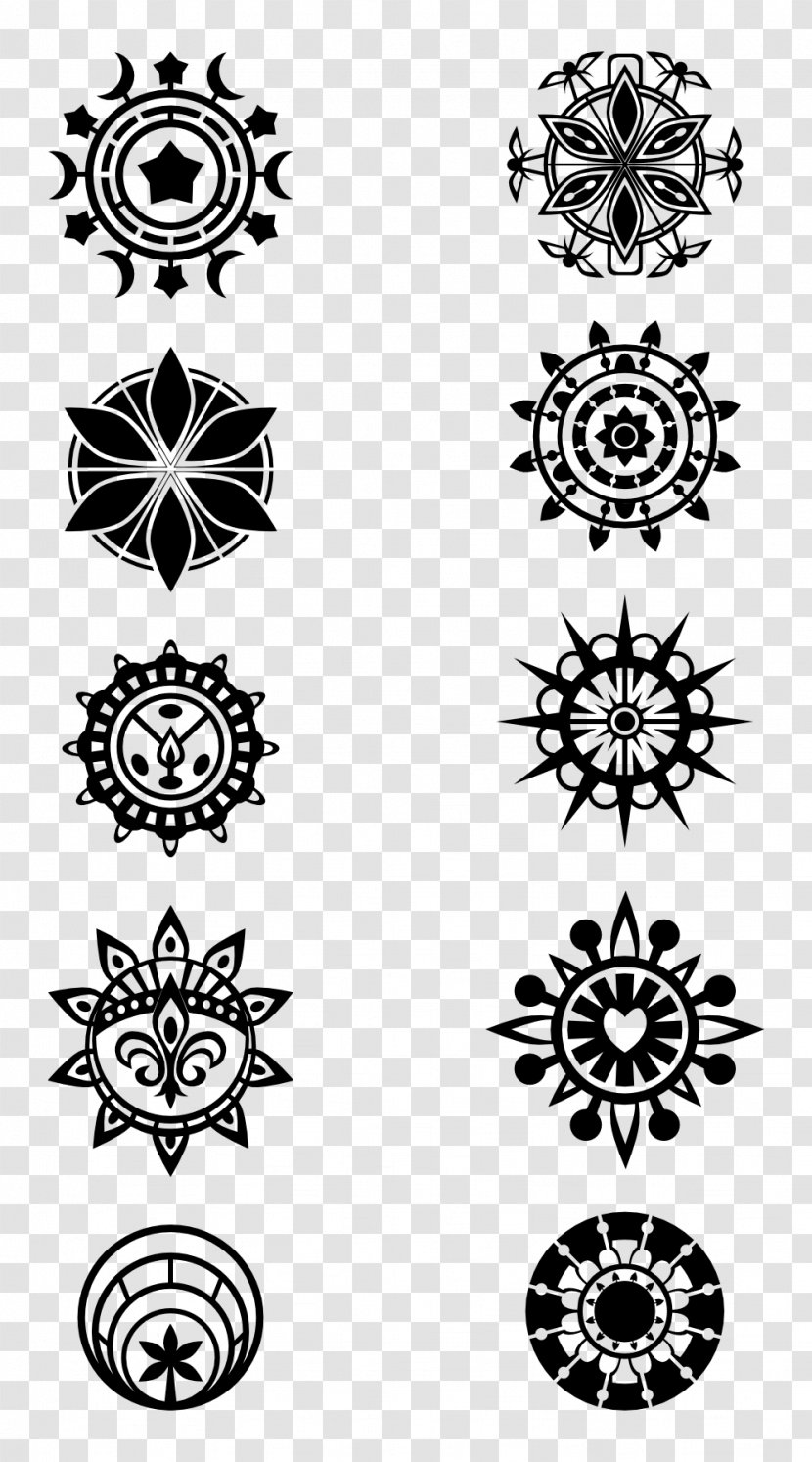 Ornament Clip Art - Flower - Tableware Vector Transparent PNG