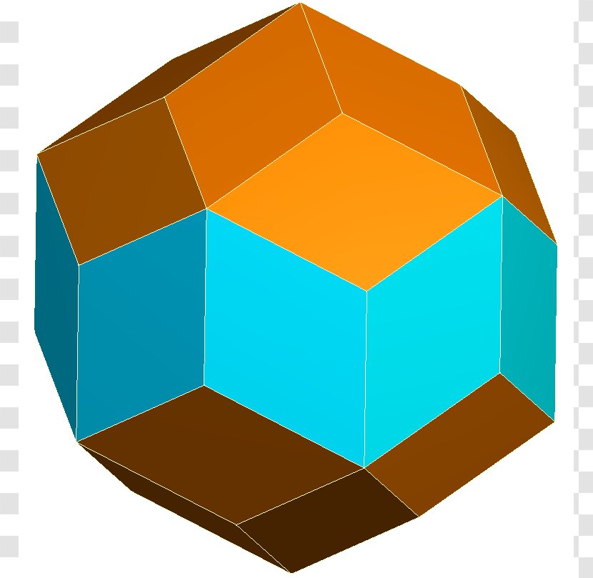 Rhombic Dodecahedron Icosahedron Triacontahedron Polyhedron - Angle Transparent PNG