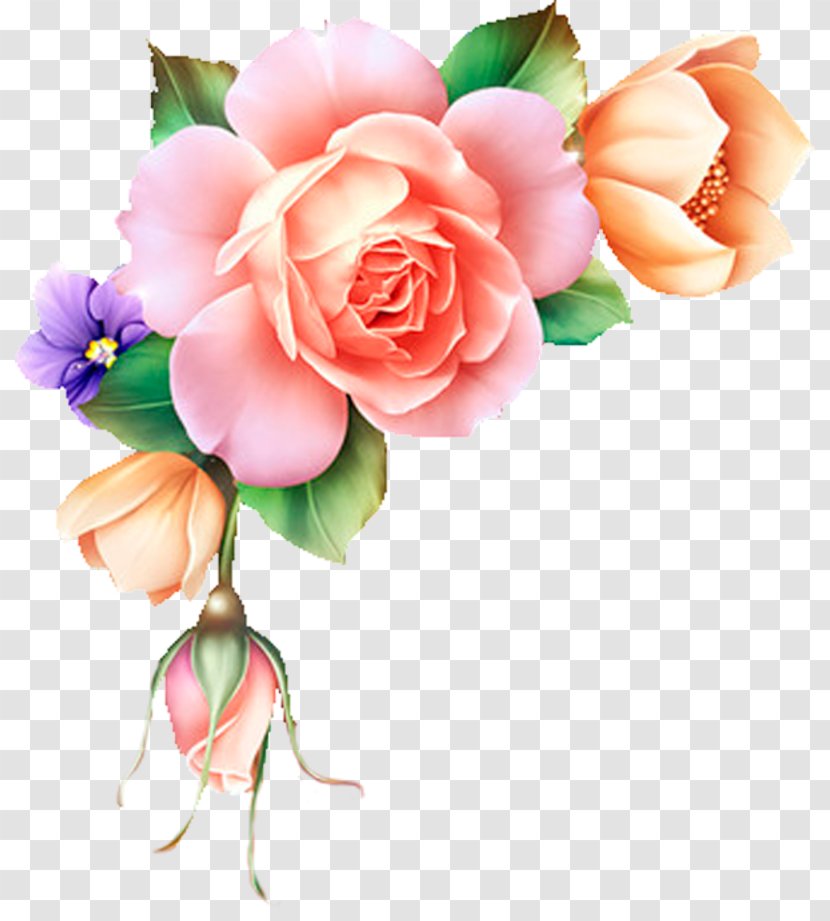Floral Design Art Flower Painting Clip - Flowering Plant Transparent PNG