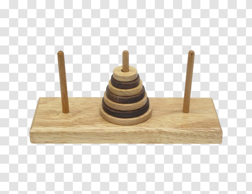 Tower Of Hanoi Puzzle Mind Games - Top - Wood Transparent PNG