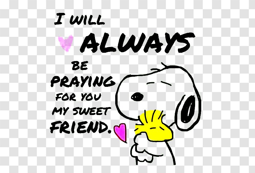 Snoopy Charlie Brown Peanuts Prayer - Text - Smiley Transparent PNG