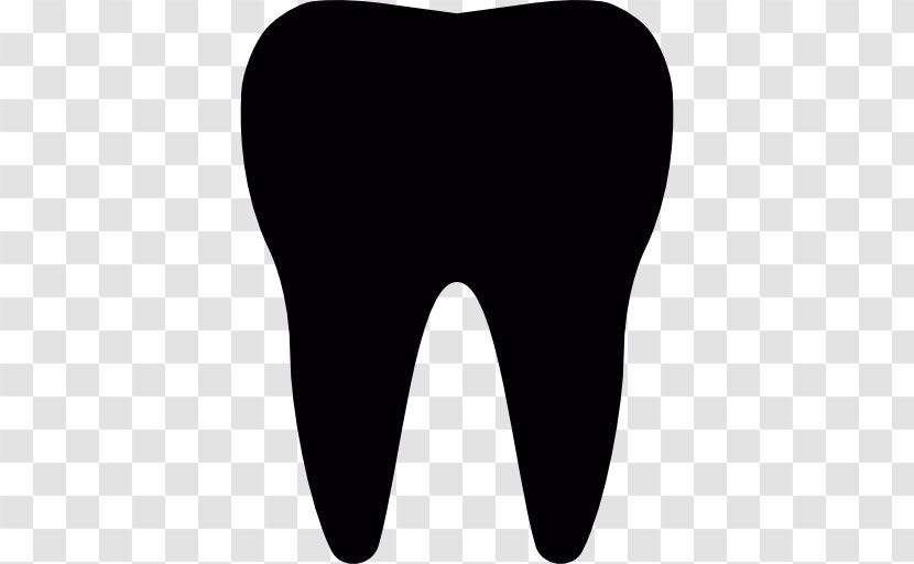 Maxillary First Molar Wisdom Tooth Medicine - Silhouette - Cartoon Transparent PNG