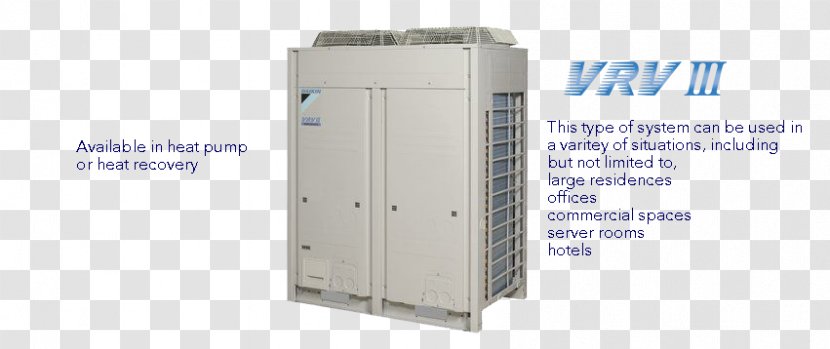Daikin Variable Refrigerant Flow Air Conditioning Conditioner Price - Retail - Building Transparent PNG